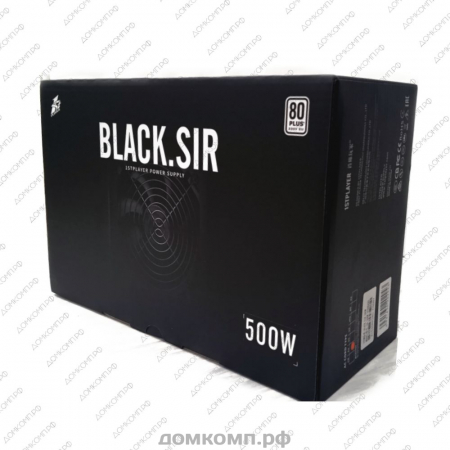 Блок питания 500 Вт 1STPLAYER BLACK.SIR SR-500W недорого. домкомп.рф